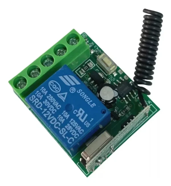 Modulo micro receptor rf 433 1 canal