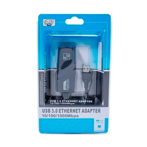 Adaptador de Red USB a Ethernet 1000 Mbps (Gigabit)